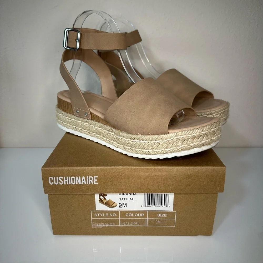 Cushionaire Espadrille Sandals